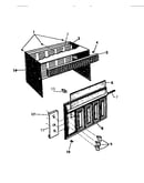 Cabinet, front, wrapper