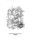 Oven liner, heating elements, panels