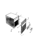 Cabinet, front("slider" model)