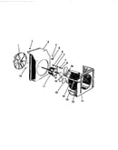 Shroud, scroll, blower motor ("slider" model)