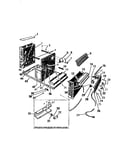 Evaporator, condenser, base pan ("slider" model)
