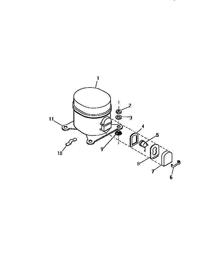 COMPRESSOR ("SLIDER" MODEL)