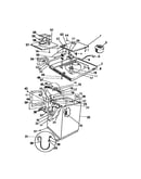Cabinet, top, lid, water valve