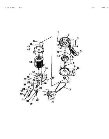 Pump, motor