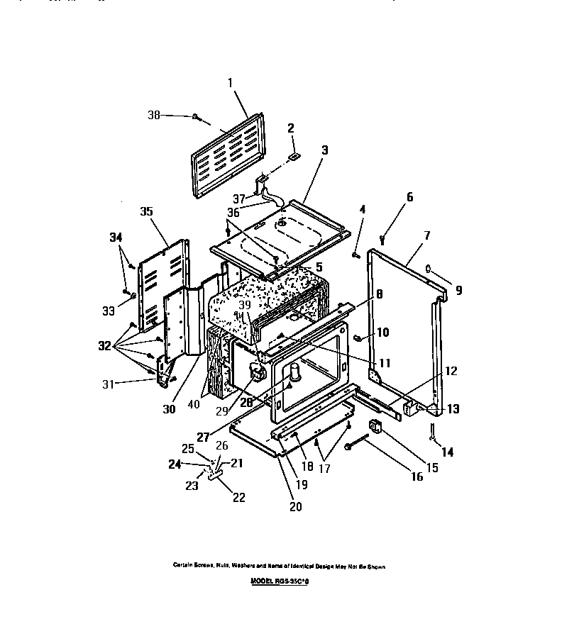 OVEN CAVITY