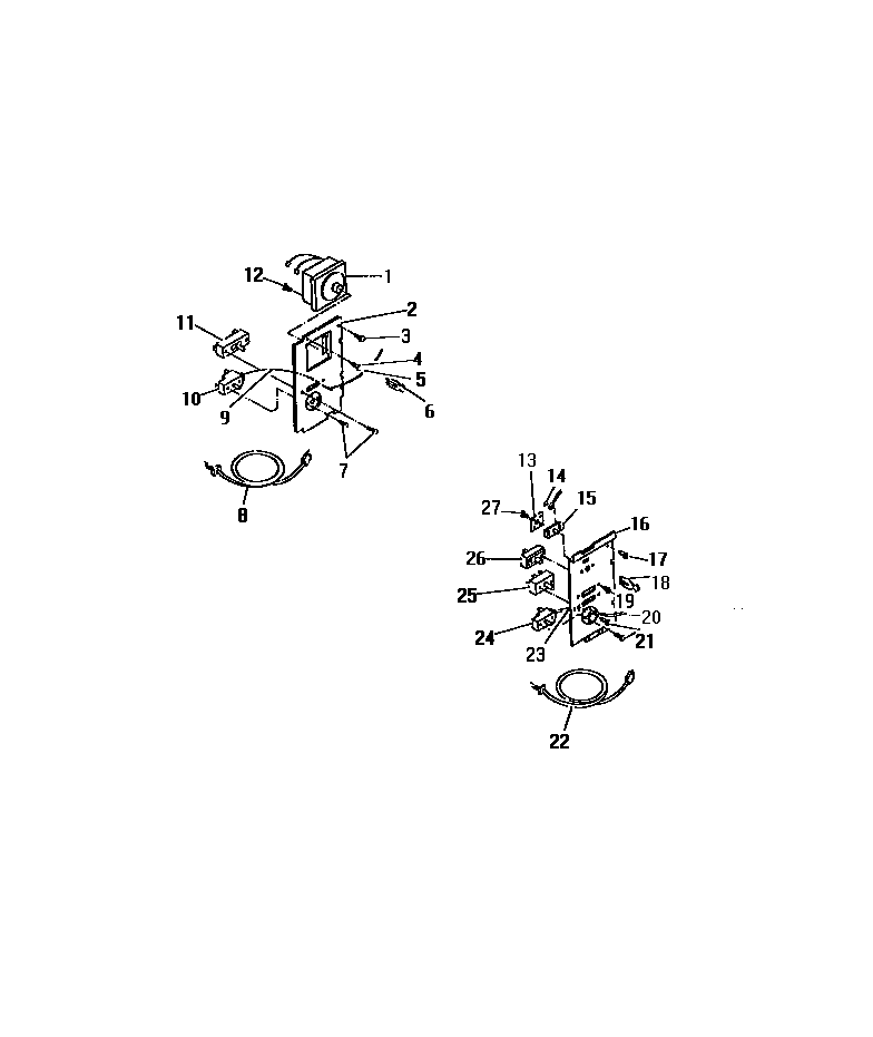 TIMER, CONTROLS ("CC" CABINET MODELS)