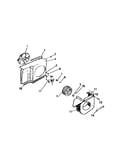 Shroud, scroll, blower motor ("cc" cabinet models)
