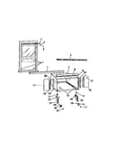 Cabinet window mounting parts ("dd" cabinet models)