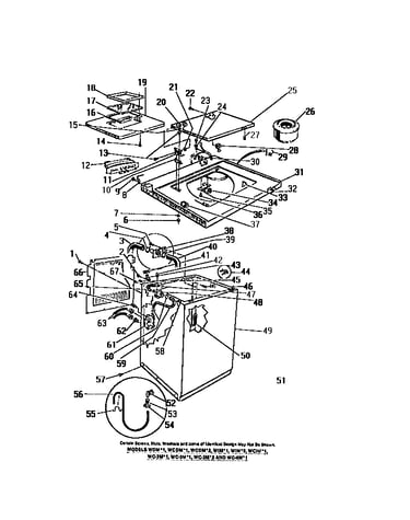 Cabinet, top, lid, water valve