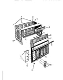 Cabinet, front, wrapper
