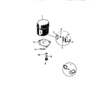 White-Westinghouse AH09EH2T2 compressor diagram