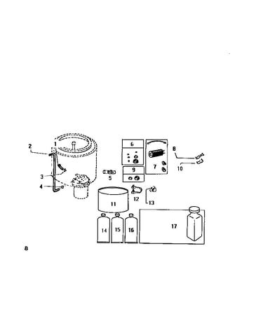 Counterweight section
