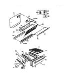 Splasher & lower drawer