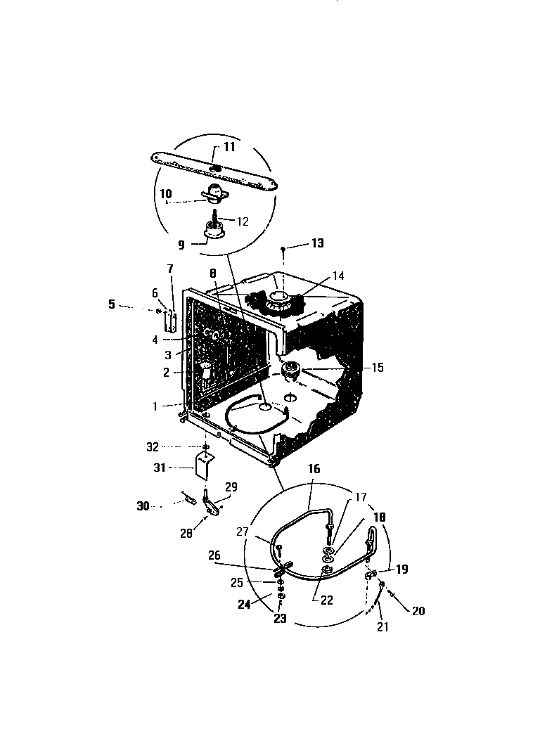 INNER TUB COMPONENTS