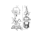 Kelvinator AWP330A0D tubs diagram