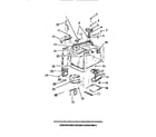 Frigidaire MC1020C0 oven liner, magnetron, stirrer, tray diagram