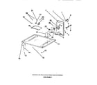 Frigidaire MC1050C0 cabinet base,  blower motor, transformer, elec, components diagram