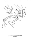 Cabinet base,  blower motor, transformer, elec, components
