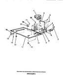 Cabinet base, blower motor, transformer, elec. components