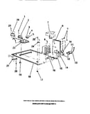 Cabinet base, blower motor, transformer, elec. components