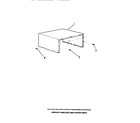 Frigidaire MCT1550C0 cabinet shell diagram