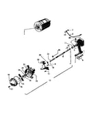 Motor, pump assy.