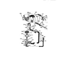 Frigidaire WIDH3 pump, hoses,valves, hoses diagram