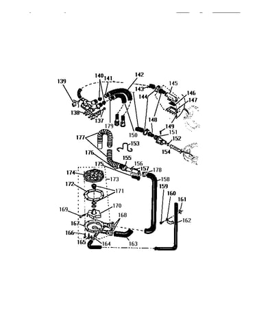 Pump, hoses,valves, hoses