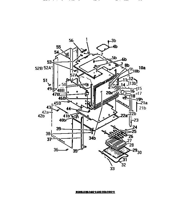 OVEN LINER, HEATING ELEMENTS, PANELS
