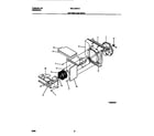 White-Westinghouse WAL103W1A2 air handling parts diagram
