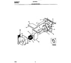 Frigidaire FAV157W1A1 air handling parts diagram