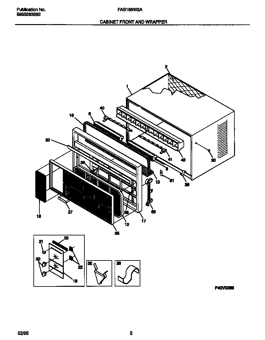 CABINET FRONT AND WRAPPER