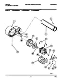 Motor, fan hsg., exhaust duct