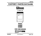 Gibson GDG336RBD1 cover diagram