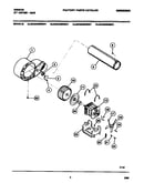 Motor, fan hsg., exhaust duct
