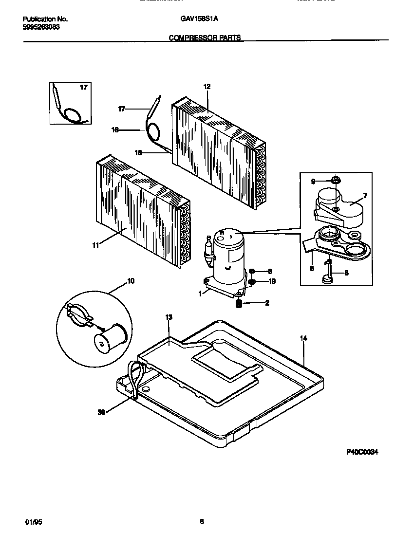 Compressor parts