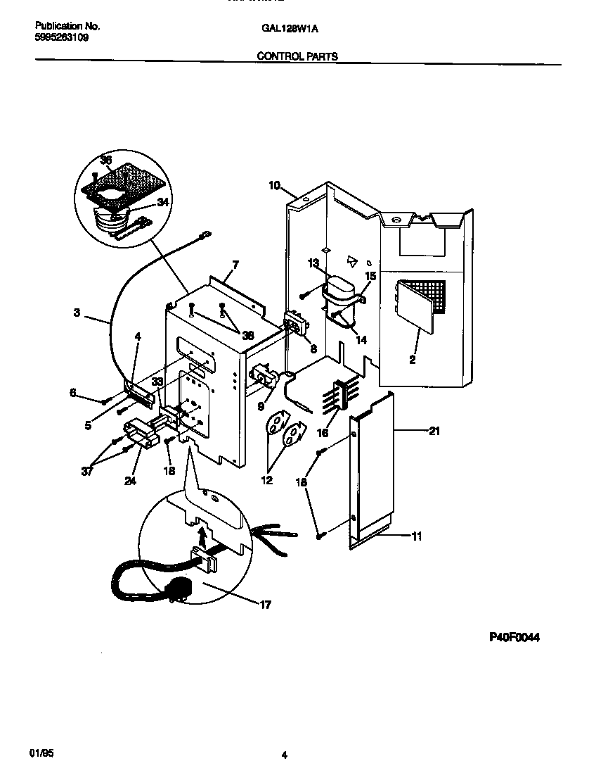Control parts
