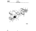 Gibson GAL128W1A1 air handling parts diagram
