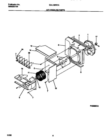 Air handling parts