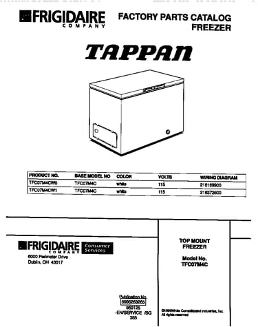 Parts diagram