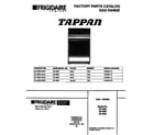 Tappan 30-4952-00-04 cover diagram