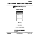 White-Westinghouse WDE546RBW1  diagram