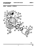 Cabinet, drum, heater assembly