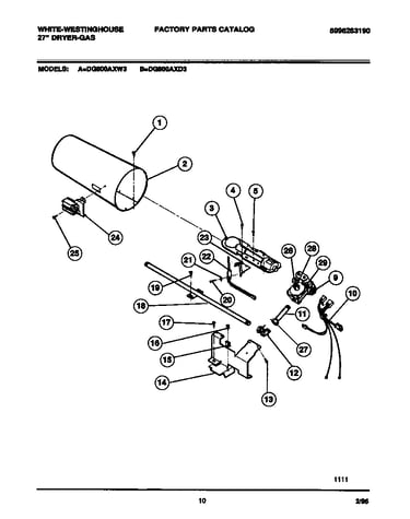 Gas valve, burner assembly, sensor
