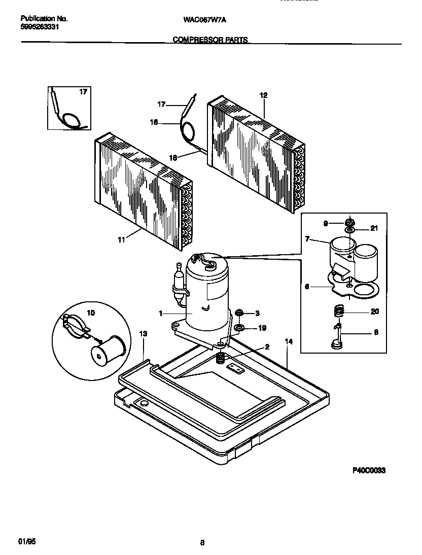 Comrpessor parts