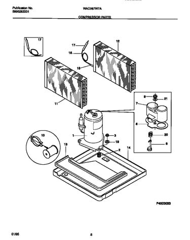 Comrpessor parts