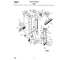 White-Westinghouse WRS22PRBW1 cabinet diagram