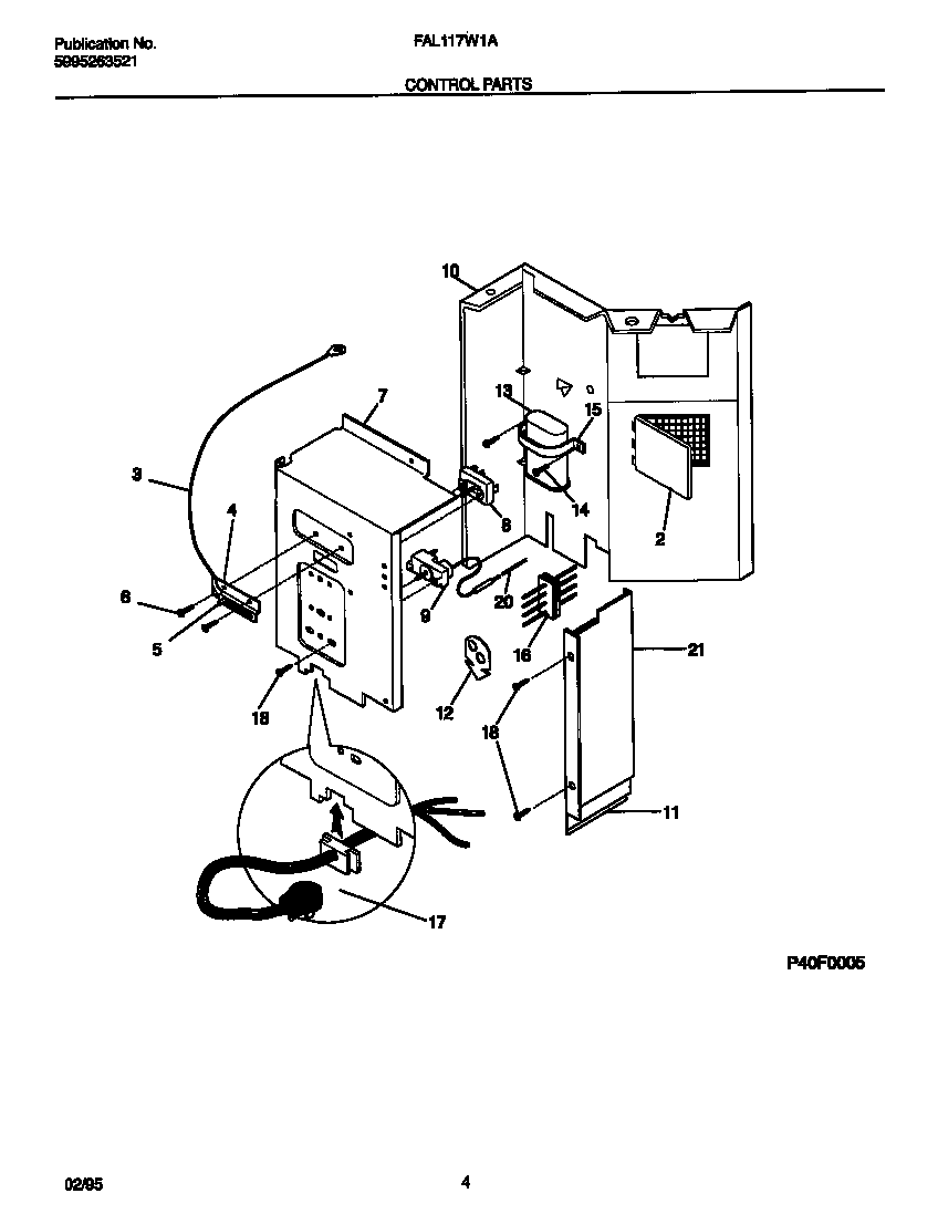 Control parts
