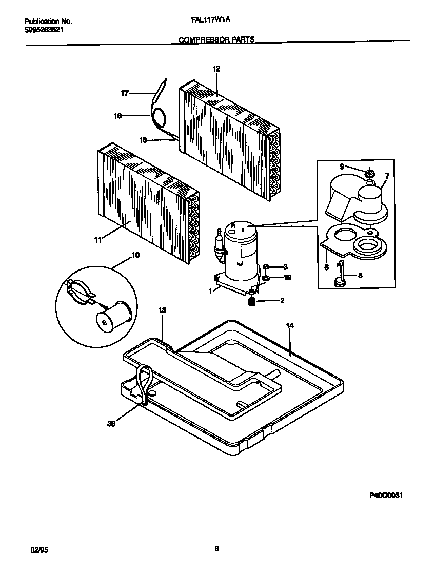 Compressor parts