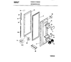Frigidaire FRS28XGCW0 refrigerator door diagram